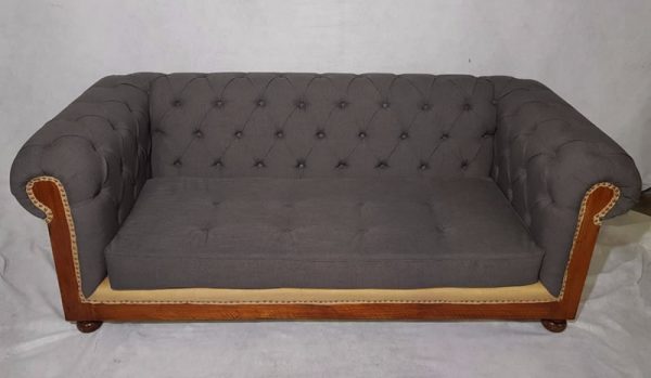 Sillón Chester con madera a la vista - GL Sillones